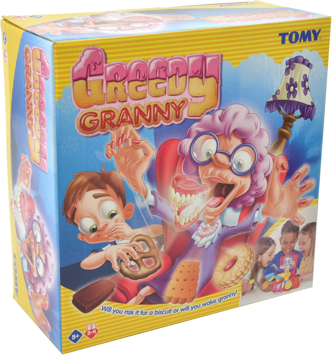 TOMY 13959 Kinderspiel Keks Karacho, das hochwertige Aktionsspiel für die ganze Familie. Das beliebt