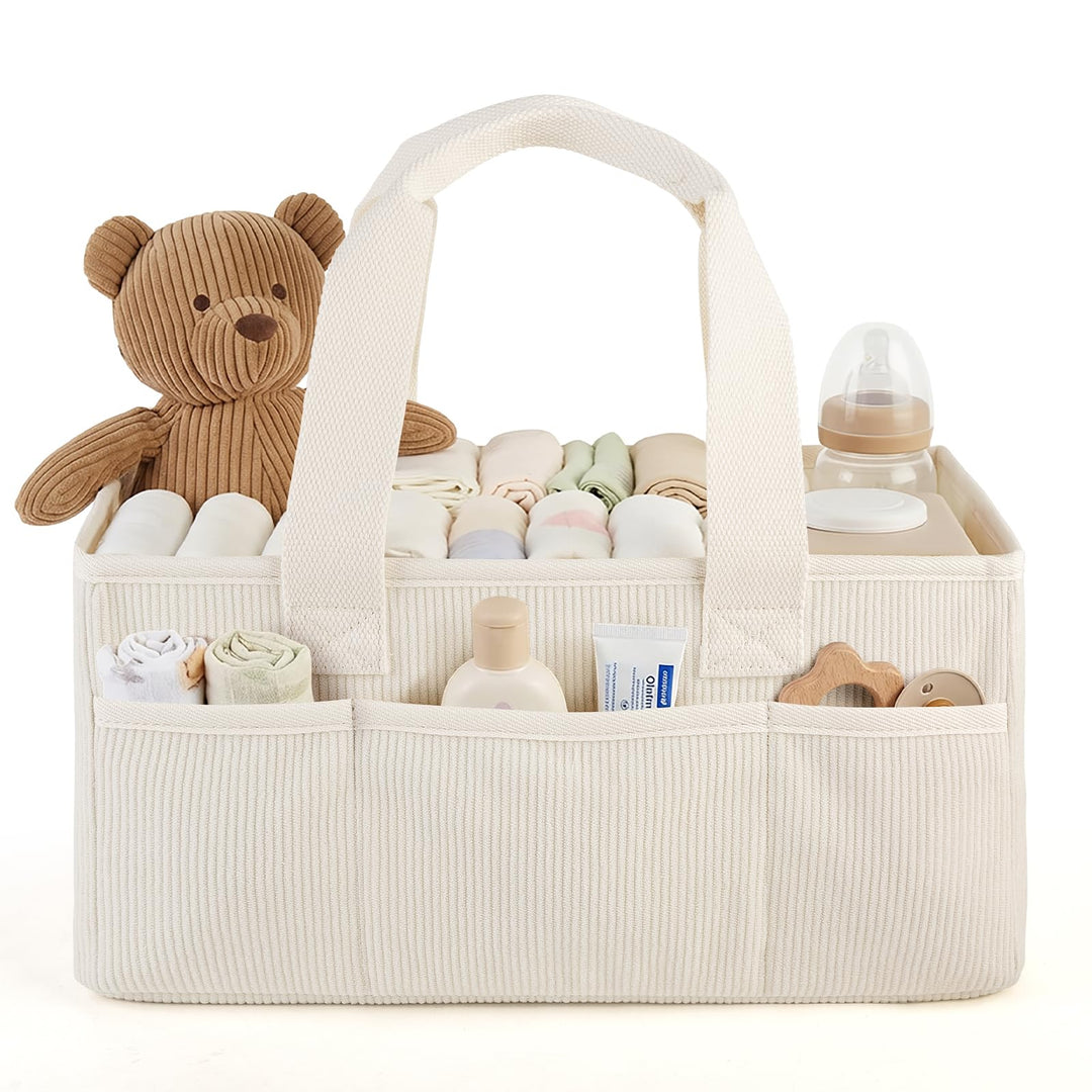 NADSSJL Wickeltisch-Organizer, Wickelkorb für die Wickelstation, Stilvoller Wickelorganizer für Baby