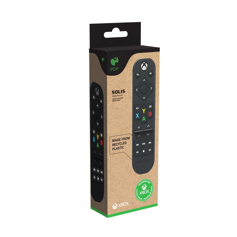 PDP Solis Media Remote Xbox Schwarz und Grau, Schwarz und Grau