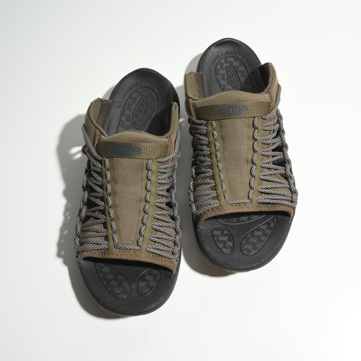 KEEN Herren Uneek Snk Slide Hausschuh 41 EU Schwarz, 41 EU Schwarz