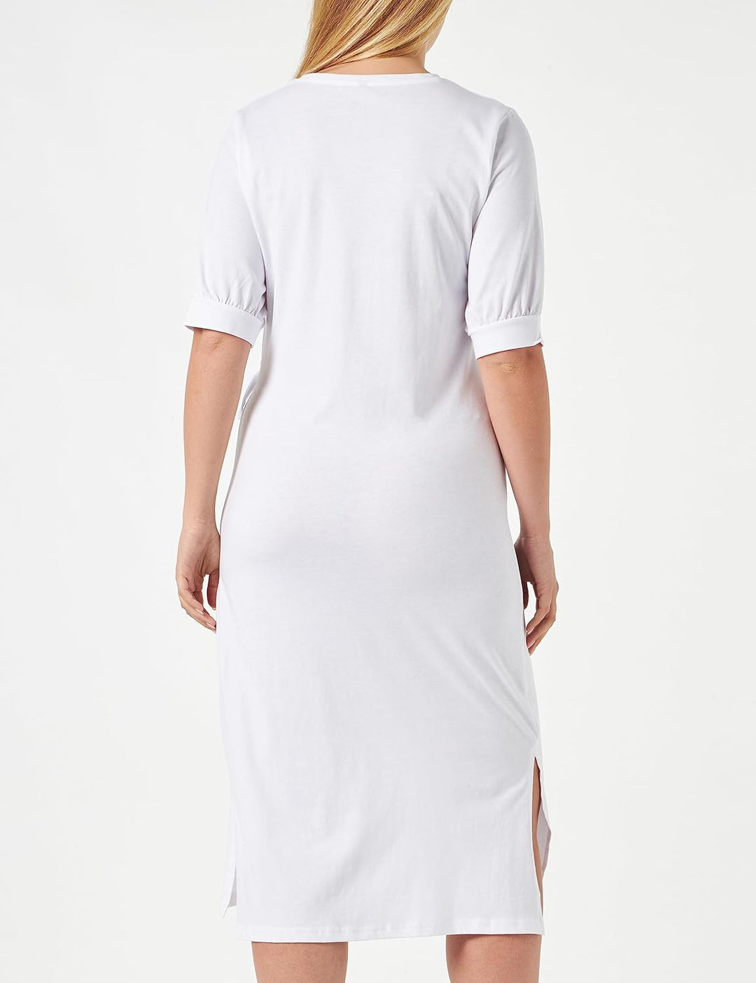 SOYACONCEPT Women's SC-Derby 16 Damen Kleid, Weiss, X-Small