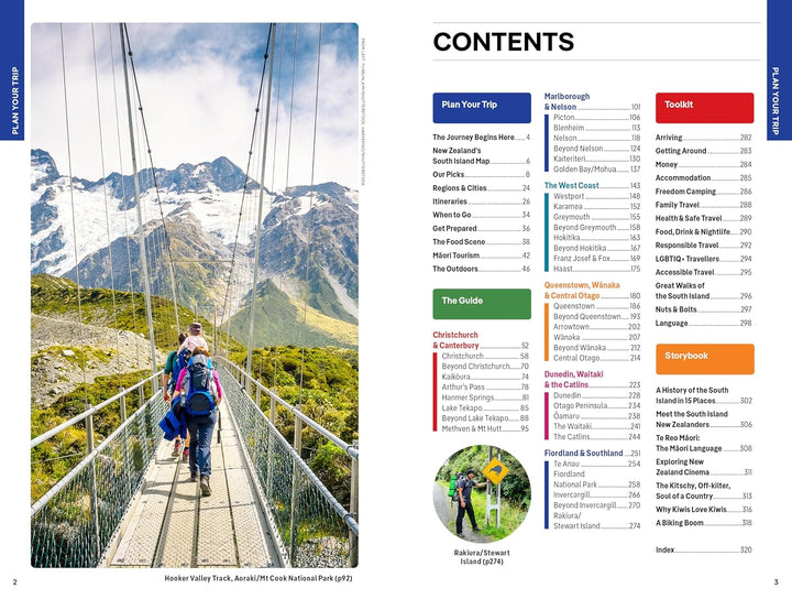 Lonely Planet New Zealand's South Island (Travel Guide), Taschenbuch