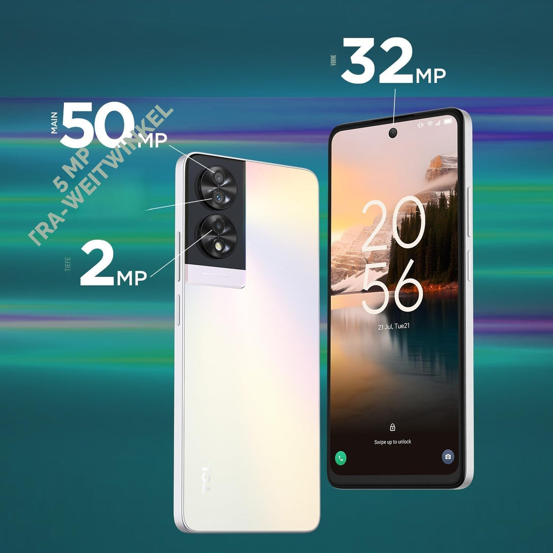 TCL 40 NXTPAPER 4G Smartphone, 16,78 cm (6,78 Zoll) (90 Hz, 8 GB - 256 GB, erweiterbarer MicroSD, er