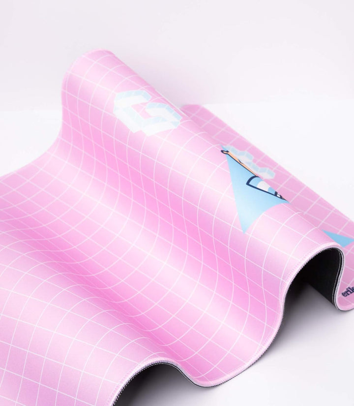 Grupo Erik Gaming Mauspad XXL Pusheen Mauspad Pink Gross - Gaming Mousepad XXL rutschfest und Wasser