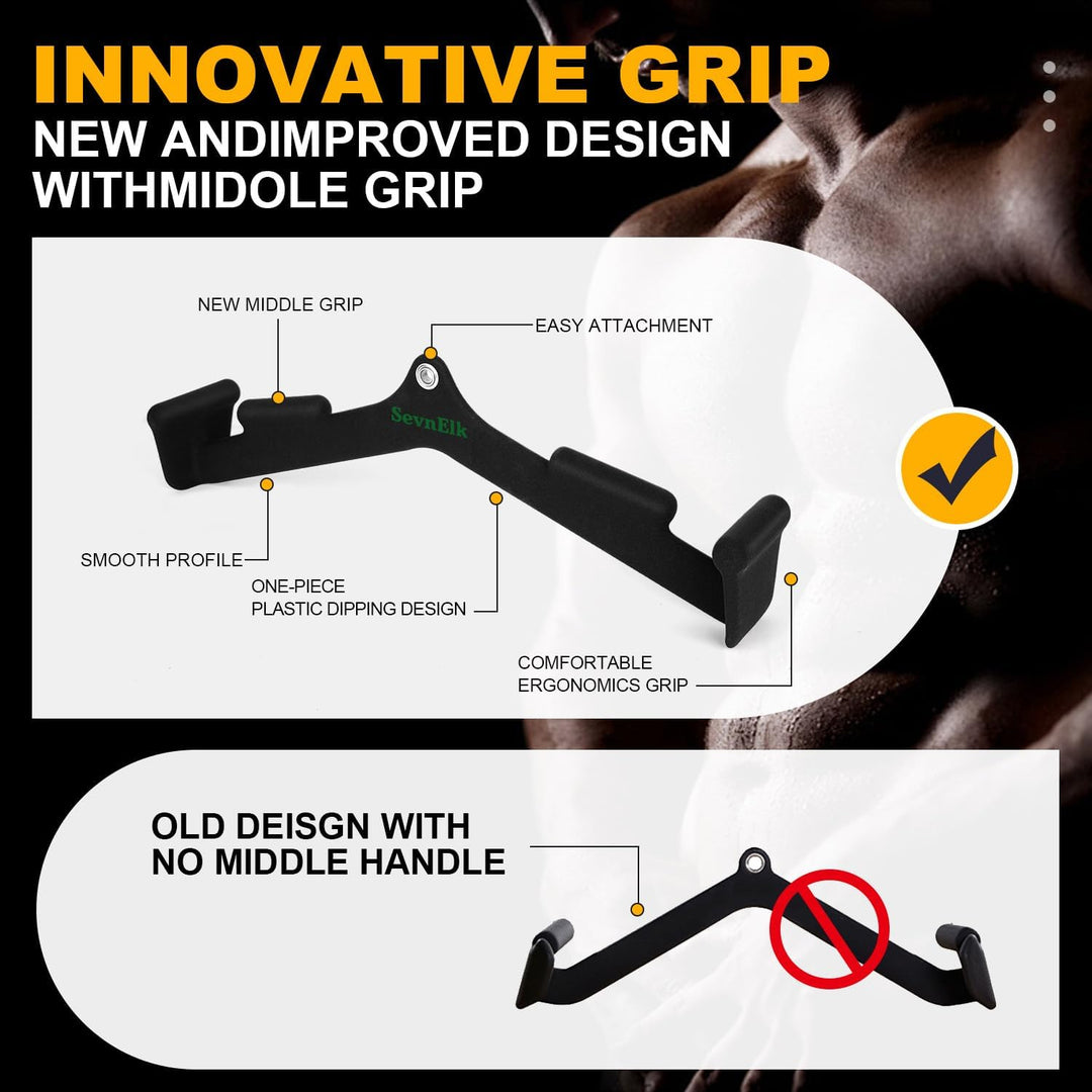 Rudergriff für Kabelmaschinen für zu Hause oder im Fitnessstudio XL, XL