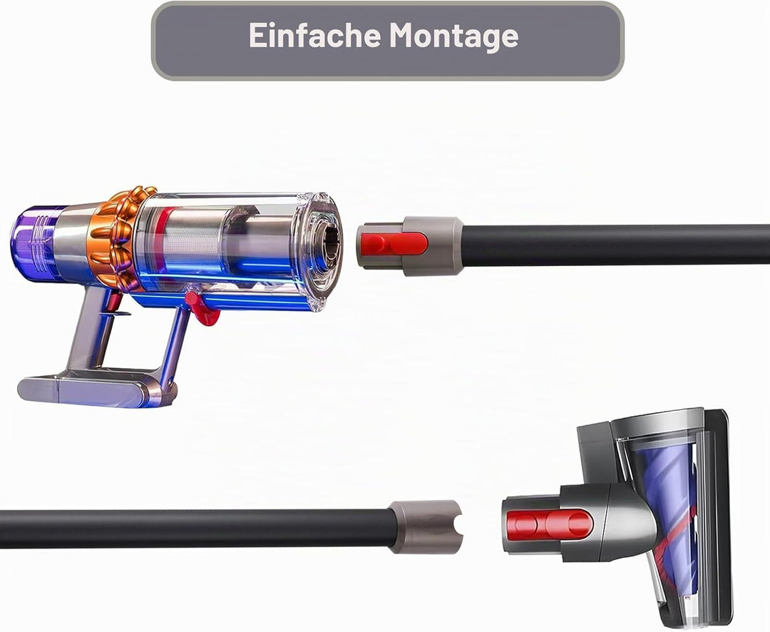 Ersatzteile Verlängerungsrohr für Dyson V7 V8 V10 V11 V15 Staubsauger, Saugrohr Länge 73 cm, Rohr Er
