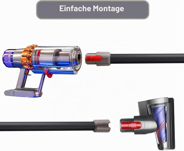 Ersatzteile Verlängerungsrohr für Dyson V7 V8 V10 V11 V15 Staubsauger, Saugrohr Länge 73 cm, Rohr Er