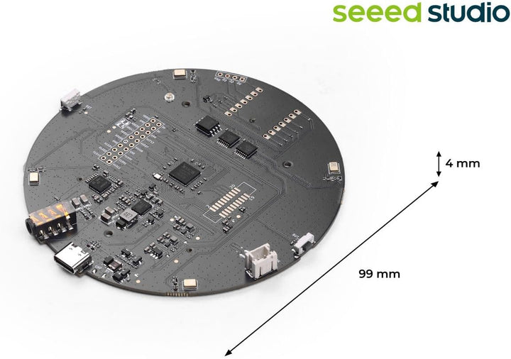 ReSpeaker XMOS XVF3800 - AI-Powered 4-Mic Array for Clear Voice Even in Noise
