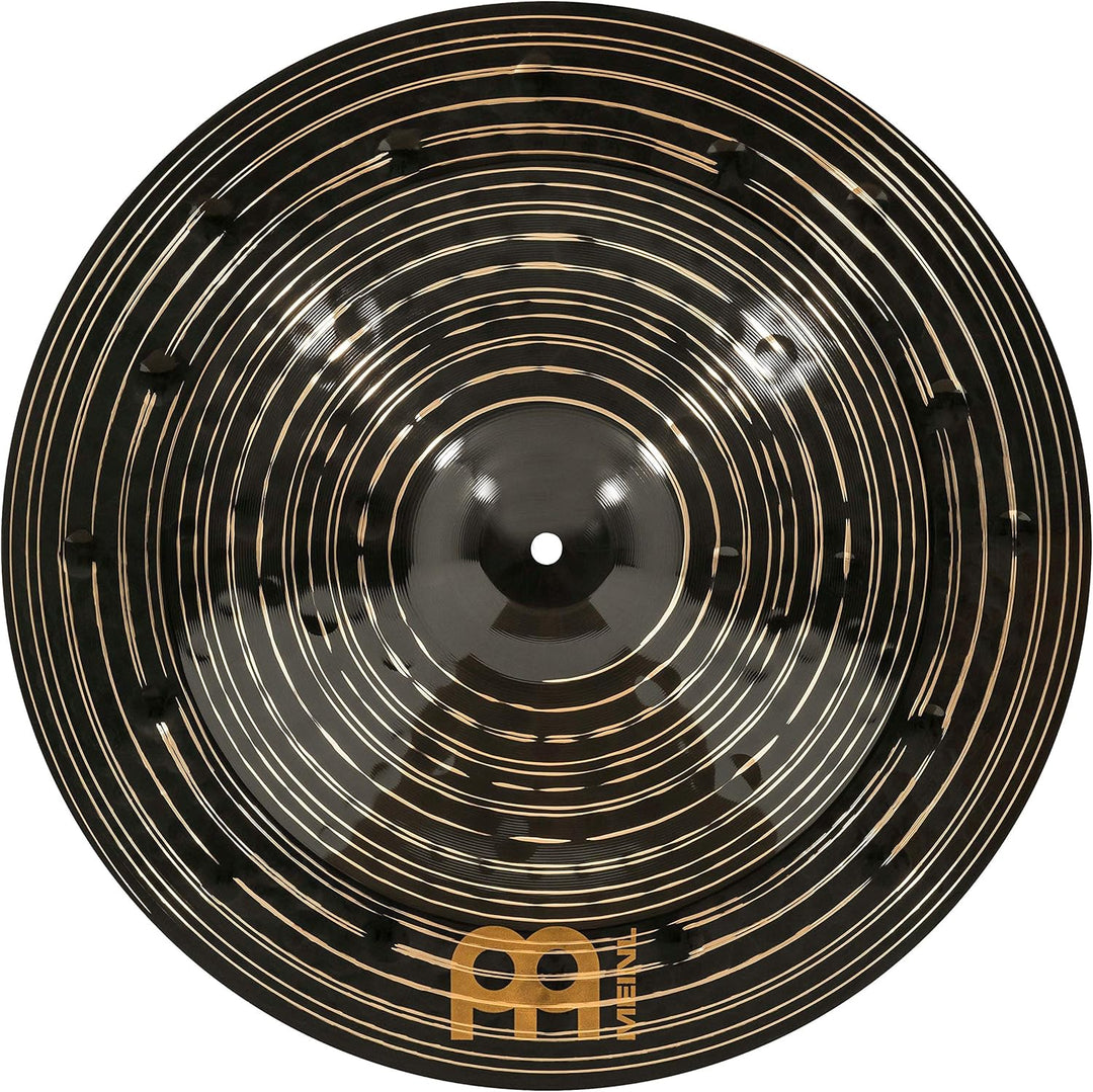 Meinl Cymbals Classics Custom Dark China 18 Zoll (Video) Schlagzeug Becken (45,72cm) B12 Bronze, Dun