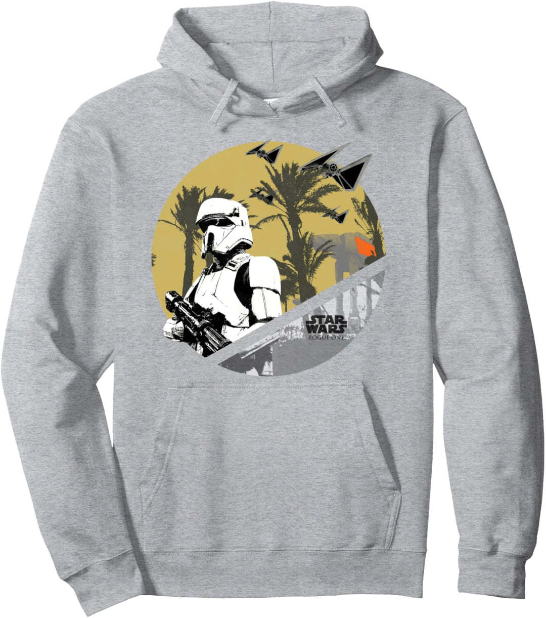 Star Wars Rogue One Scarif Trooper AT Badge Pullover Hoodie