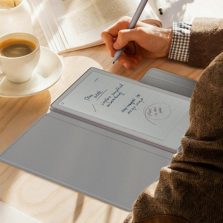 Fintie Hülle für Remarkable Paper Pro Move 7.3" 2025 mit Stifthalter, Hochwertiges PU-Material Leich