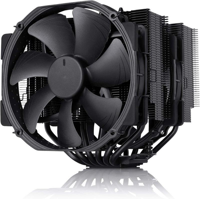 Noctua NH-D15 chromax.black, Dual-Tower CPU Kühler (140mm, Schwarz)