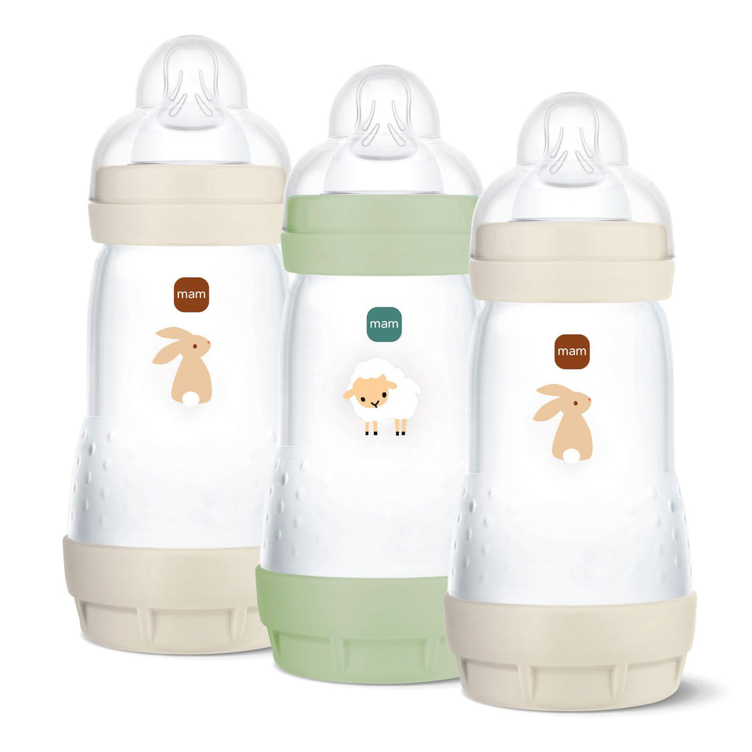 MAM Anti Colic Flasche 260 ml 3er Pack inkl. Sauger Grösse 1 ab Geburt