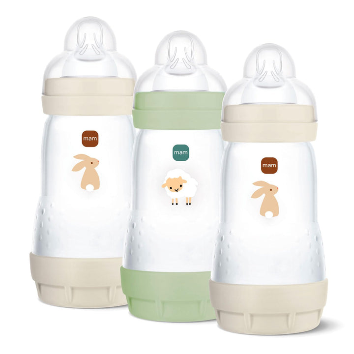 MAM Anti Colic Flasche 260 ml 3er Pack inkl. Sauger Grösse 1 ab Geburt