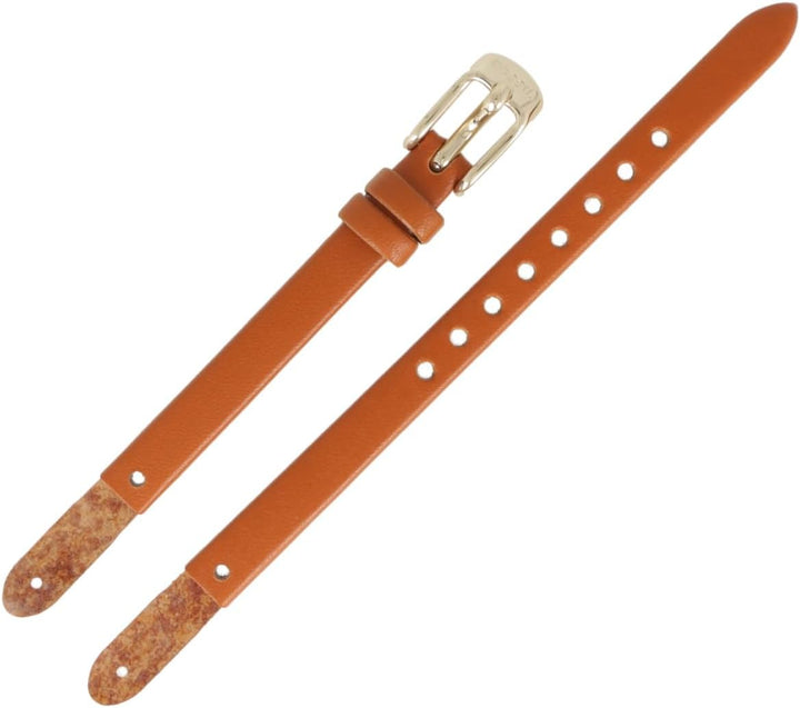 Fossil Uhrenarmband 08mm Leder Braun Glatt - ES-4000 | LB-ES4000