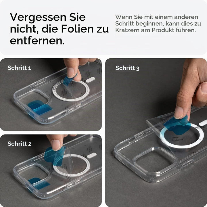 Spigen Ultra Hybrid MagFit Hülle Kompatibel mit iPhone 13 Mini Kompatibel mit MagSafe Magnetisch -We