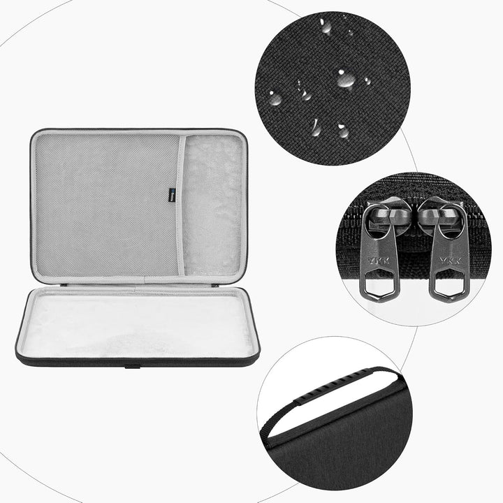 Geekria Hartschalen-Reise-Tragetasche, kompatibel mit Razer Kitsune / 8BitDo All-Tasten-Arcade-Contr