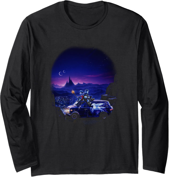 Disney Pixar Onward Poster Fade V2 Langarmshirt