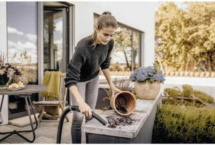 KARCHER WD 3 S V-19/4/20 Nass-/Trockensauger - 19 L Edelstahltank - 1000 W (Blasfunktion)