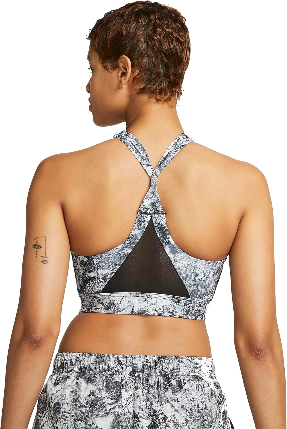 Nike AOP Sport BH Bra M Schwarz, M Schwarz