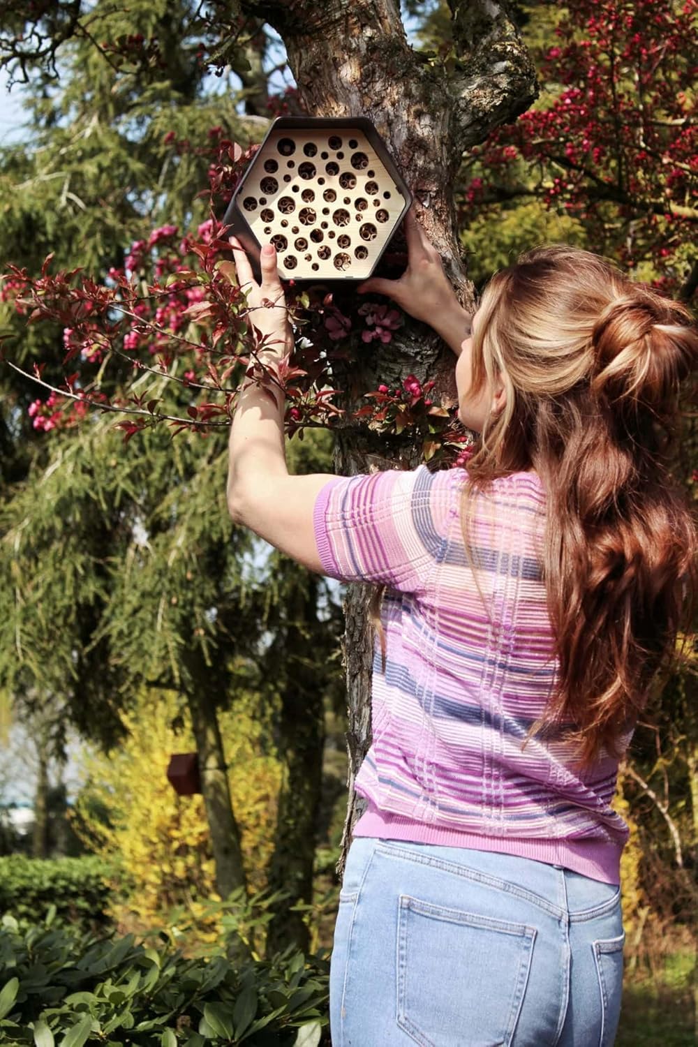 Capi Europe - Bienenhotel Hive - 19x23x20 - Anthrazit - CAPI Biodiversity Hive - AHBEA001 Anthrazit