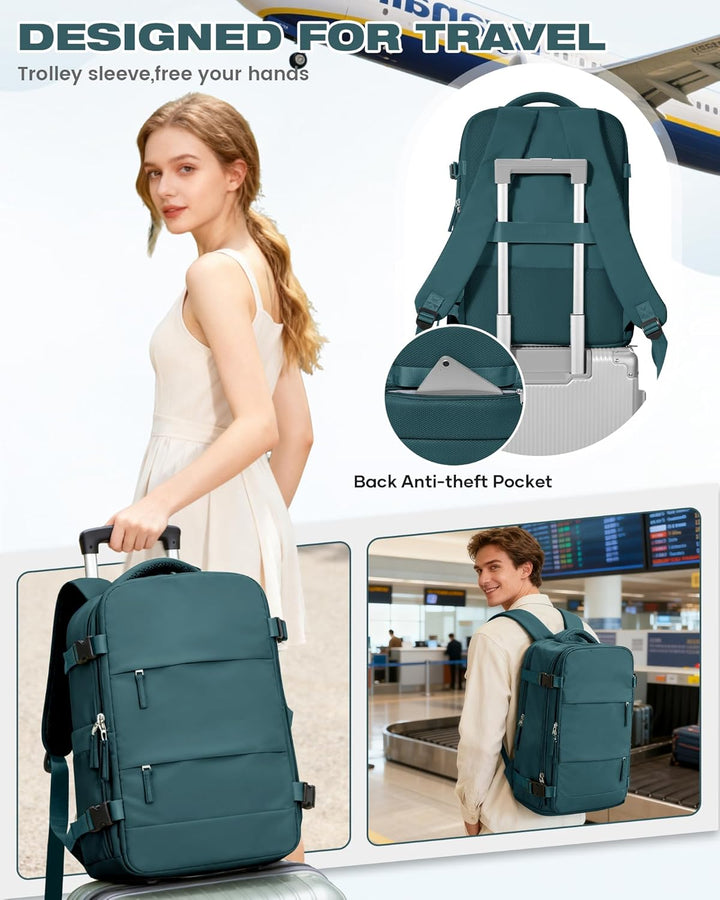 SZLX Vakuum Rucksack 40x30x20 Wizz air Handgepäck Rucksack 40x20x25 für Ryanair Vakuum Reiserucksack