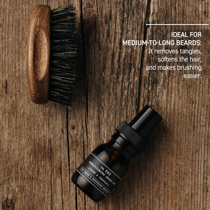DEPOT No.505 Conditioning Beard Oil Ginger &amp; Cardamon 30 ml