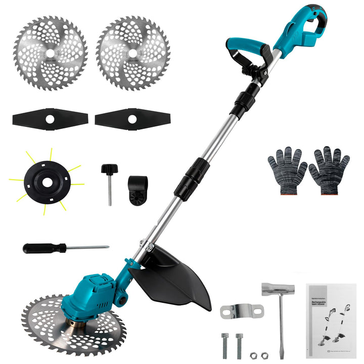 Akku Rasentrimmer kompatibel mit Makita 18V Akkus (ohne Akku)