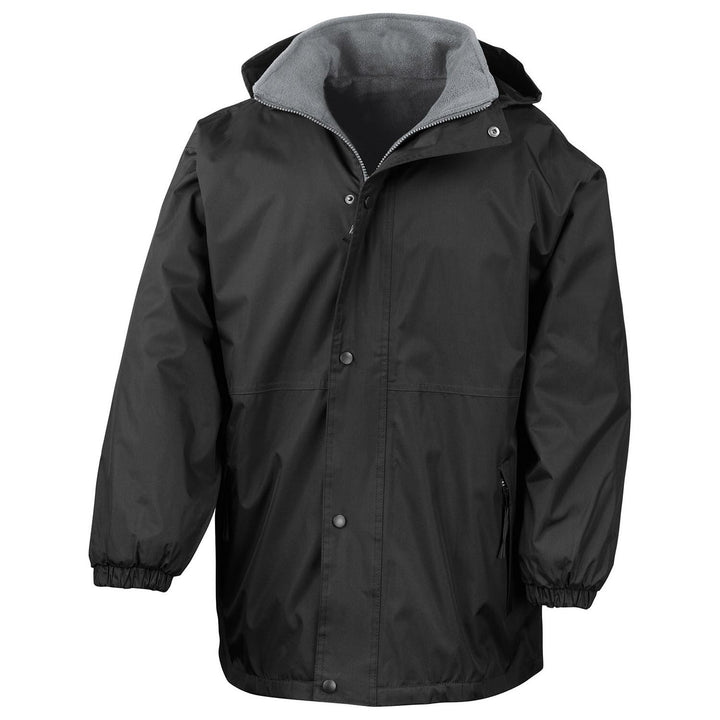 Result R160j Reversible StormDri 4000 Fleecejacke, Unisex, R160J XL Schwarz, XL Schwarz