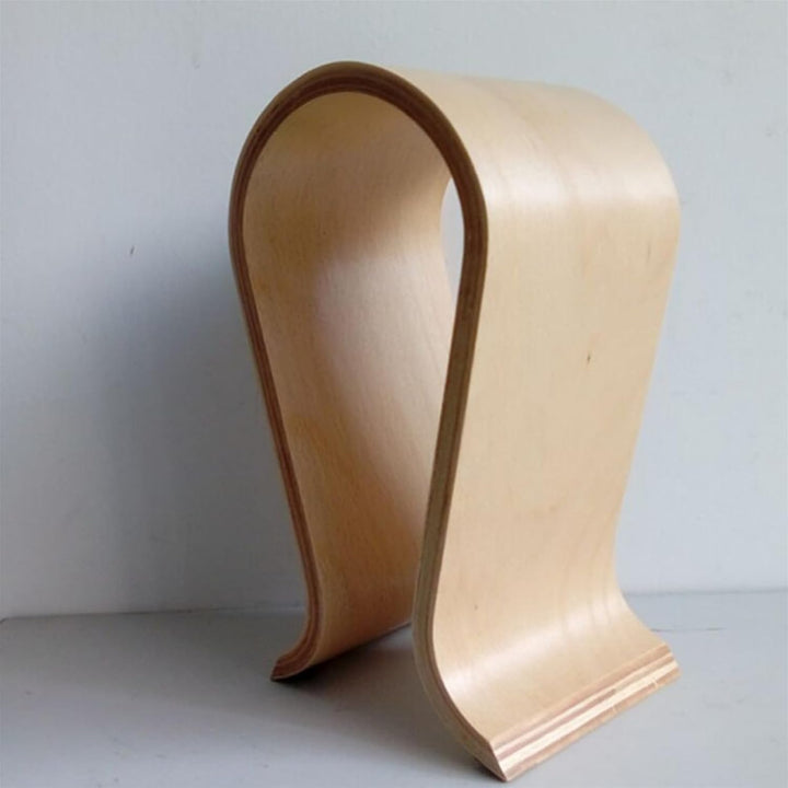 Kopfhörerhalter Holz, Kopfhörer Ständer, Kopfhörer Halter, U Form, Walnussholz, Universal, Umweltfre