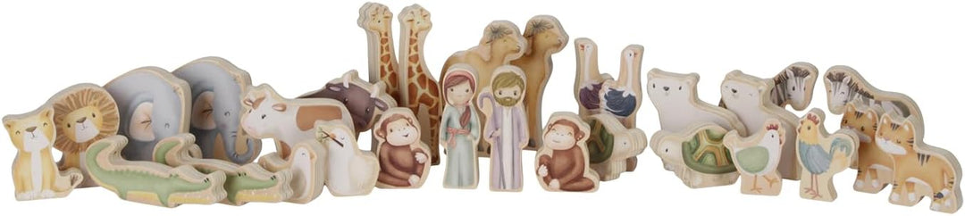 Little Dutch 7055 FSC Holz Spielset Arche Noah