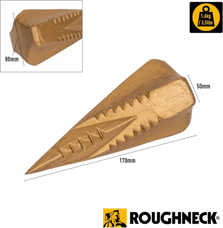Peddinghaus 51334-0001 Holzspaltkeil Gold Standardverpackung, Standardverpackung