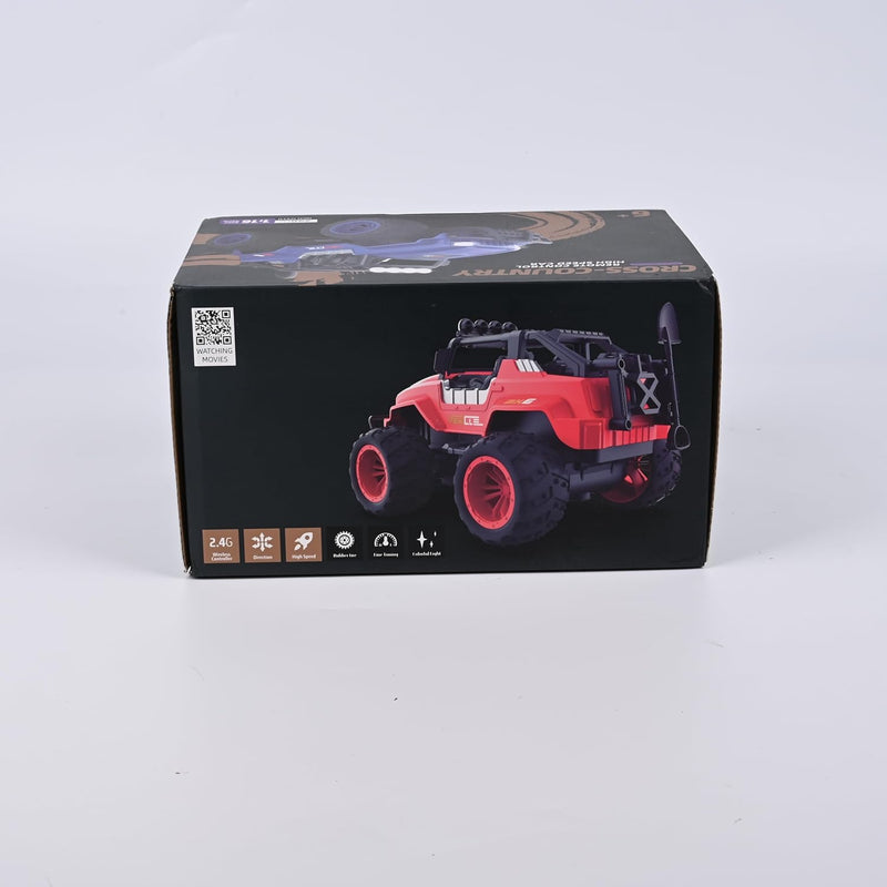 Weinsamkeit Ferngesteuertes Auto, 1/16 RC Auto Kinder All Terrain Off Road RC Monstertruck mit LED S