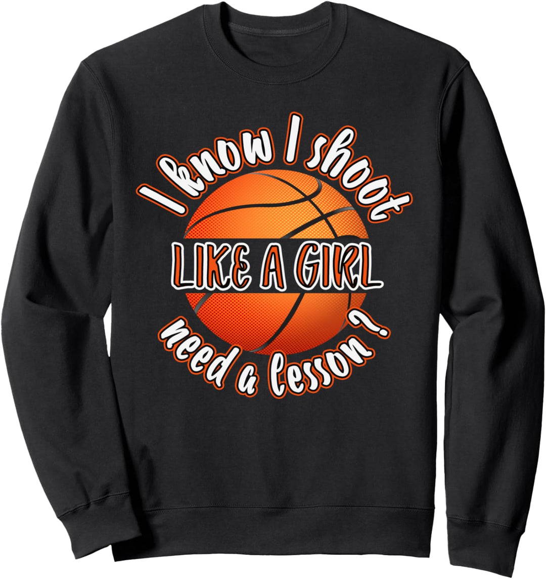 Frauen-Basketball-Geschenk Tolles Geschenk für Mädchen Sweatshirt