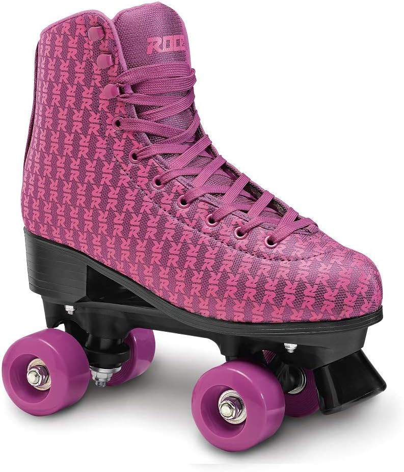 Roces Classic Figure Quad Roller Skate Rollschuhe Mania Violett UK 3,5 Euro 37, UK 3,5 Euro 37