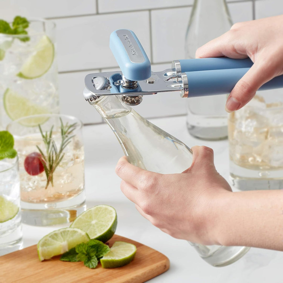 KitchenAid Gourmet Multifunktions-Dosenöffner/Flaschenöffner, 21,6 cm, blauer Samt Einheitsgrösse Bl