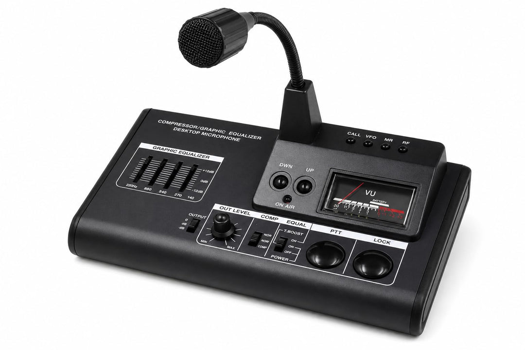 AVAIR AV-908 Desktop-Mikrofon (mit Equalizer)