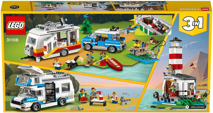 LEGO 31108 Creator Campingurlaub Standard Verpackung Single, Standard Verpackung Single