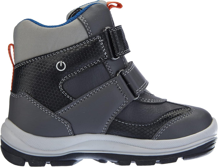 Geox Herren B Flanfil Boy B Abx ANKLE BOOTS 20 EU Dk Grey Black, 20 EU Dk Grey Black