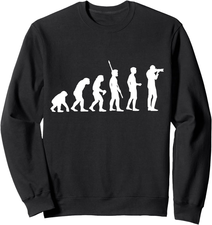 Fotografie Lustig Kamera Herren Mann Fotografen Fotograf Sweatshirt