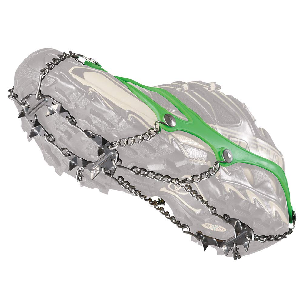 Nortec Steigeisen Nordic Made in Italy für Wandern und Trail Running Winter auf EIS und Schnee, Micr