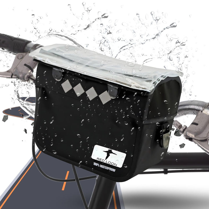 Red Loon Fahrrad Lenkertasche Fahrradtasche vorne Pro Lenkertasche - wasserfeste Fahrradtasche Lenke