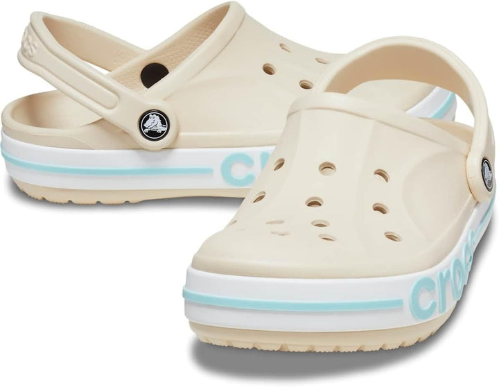 Crocs Bayaband Unisex-Erwachsene Clog 36/37 EU Winter White Multi, 36/37 EU Winter White Multi