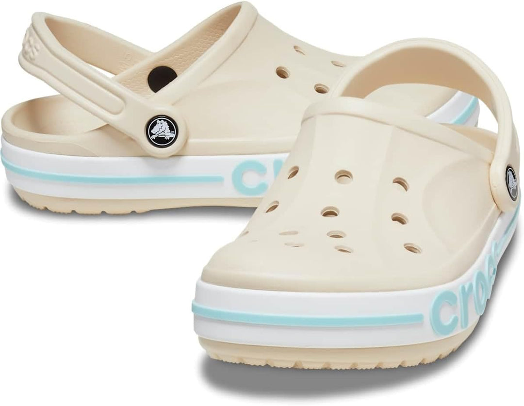 Crocs Bayaband Unisex-Erwachsene Clog 36/37 EU Winter White Multi, 36/37 EU Winter White Multi