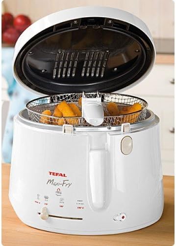 Tefal FF1000 Maxi Fry Fritteuse | 1.900 Watt | Kapazität 1,2 kg | Fritteuse mit Öl | wärmeisoliert |