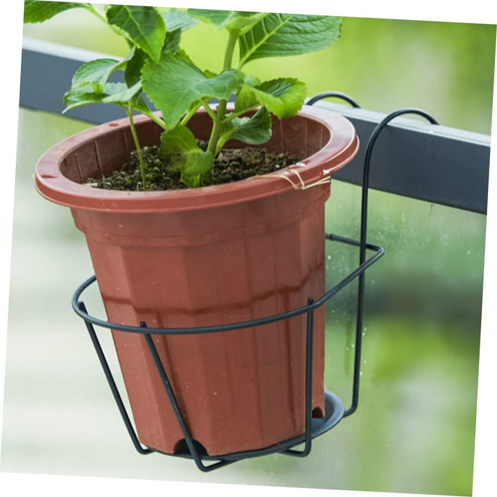 Toddmomy 2St Blumenständer aus Eisen Pflanzenregale für draussen Wandmontierter Blumenständer Töpfe
