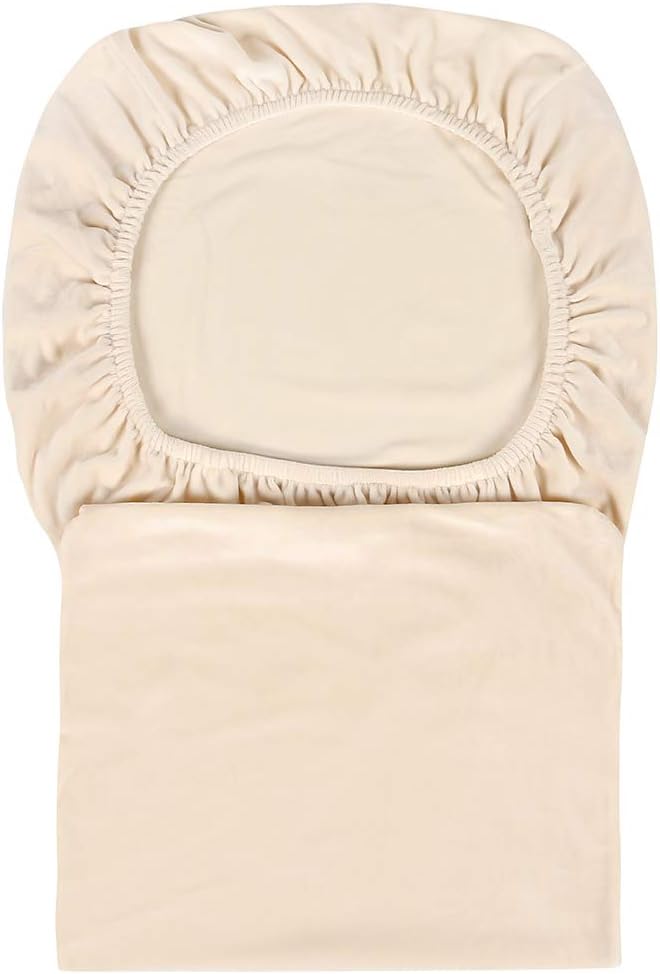 Homaxy Velvet Stuhlhussen 6er Set, Stretch Esszimmerstuhl Hussen, Spandex Plüsch Stuhlbezug Grosses