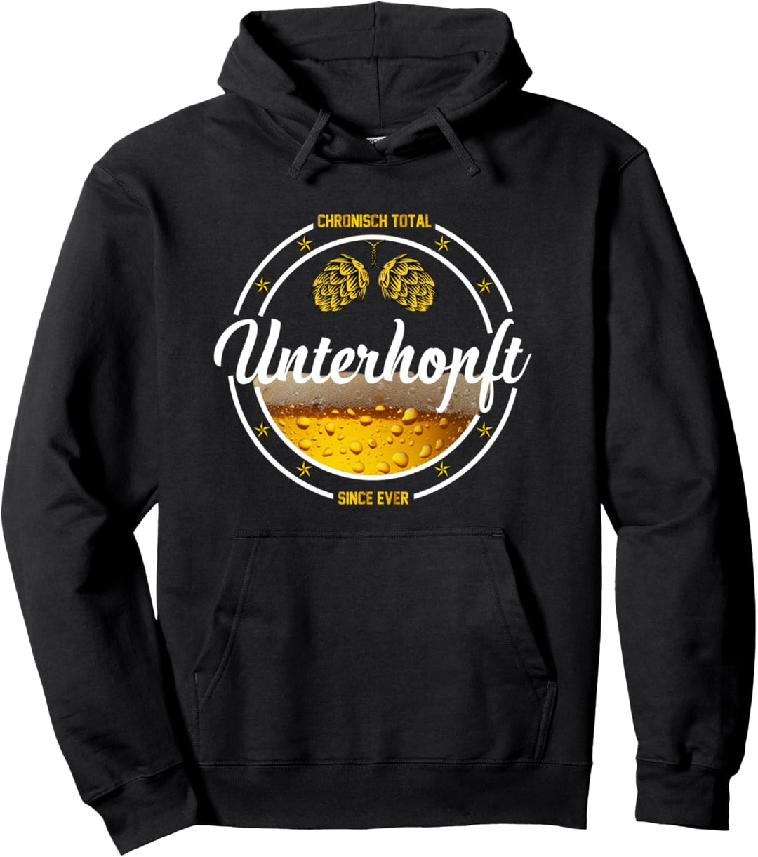 Party Männertagsgeschenk Vatertag chronisch total Unterhopft Pullover Hoodie