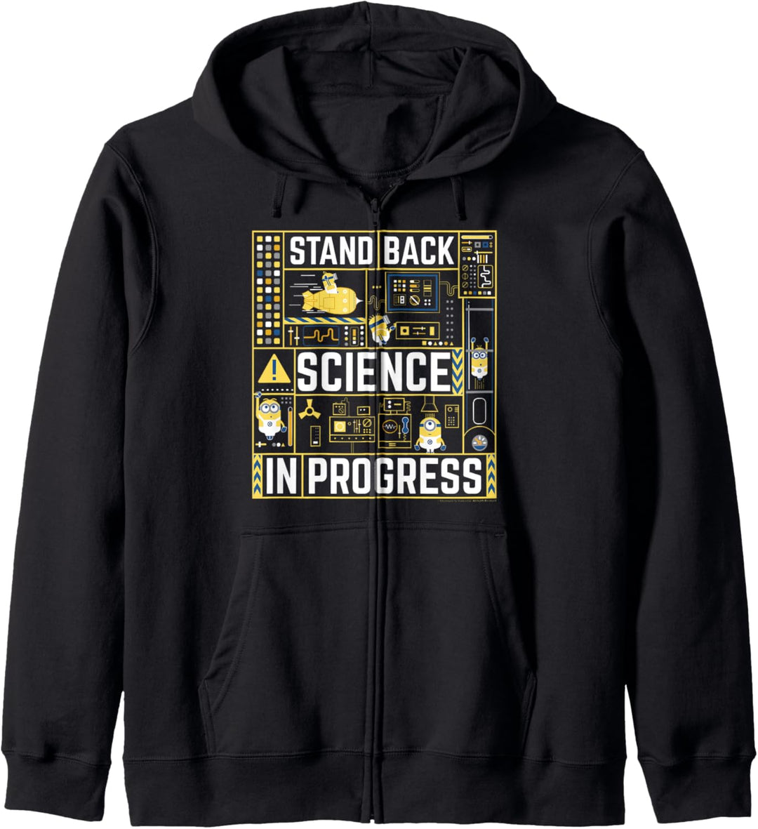 Despicable Me Minions Stand Back Science In Progress Kapuzenjacke