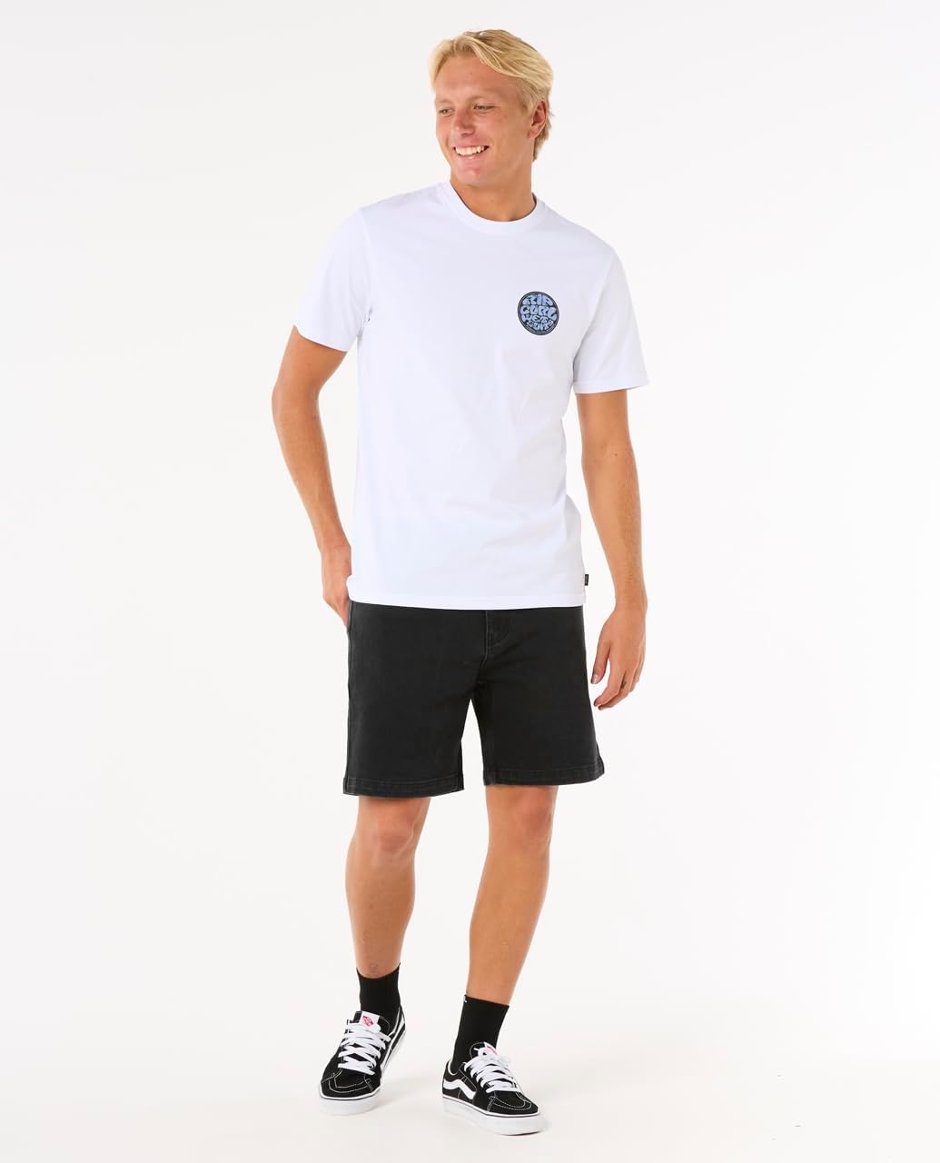 Rip Curl Herren Wettie Passage Icon T-Shirt Wettie Passage Icon T-Shirt S Weiss 251, S Weiss 251